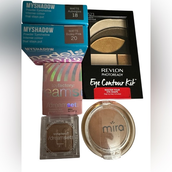 Eyeshadow Bundle MODELS OWN TOY FACTORY MIRA REVLON All New - Picture 1 of 5